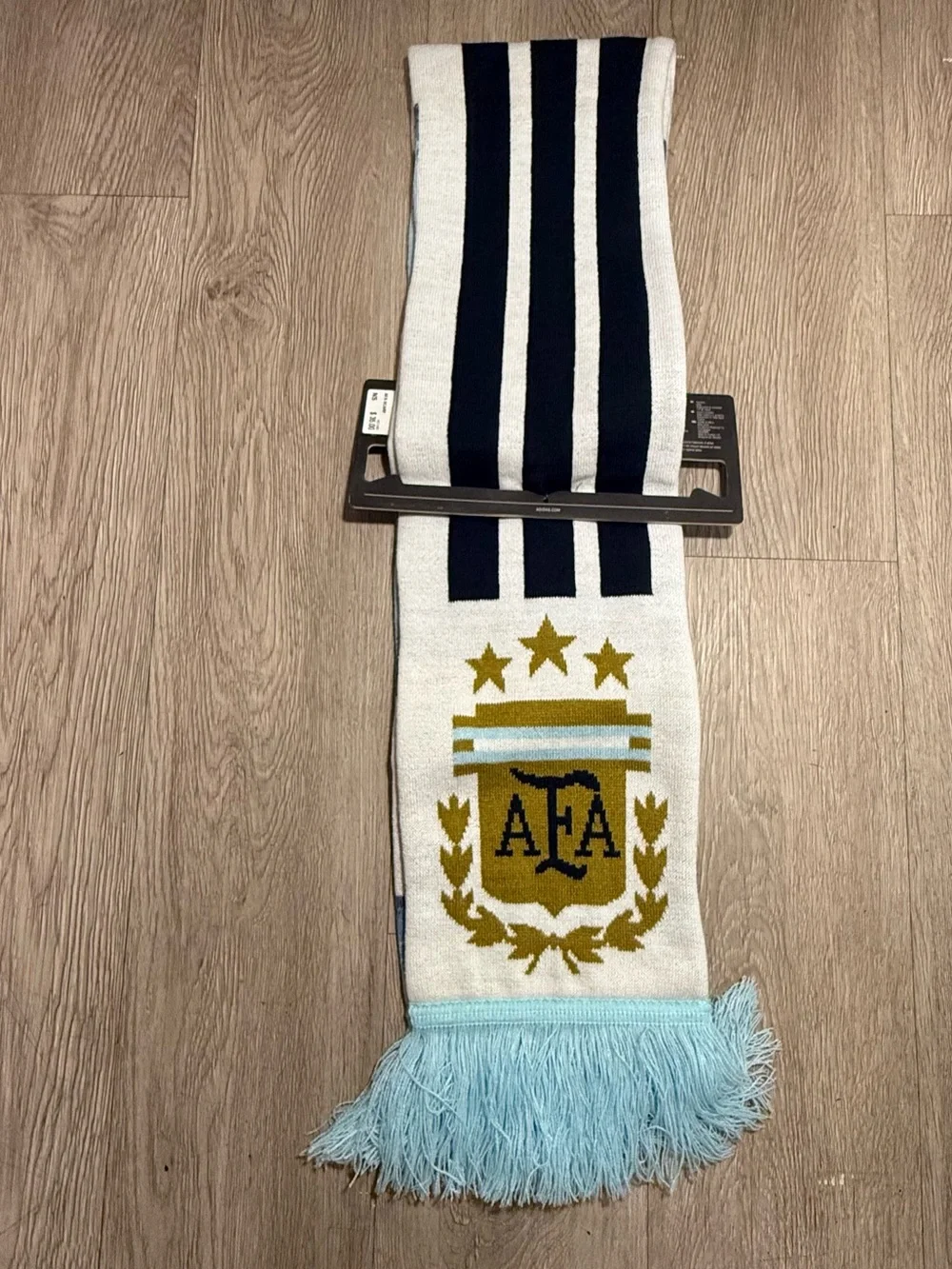 Adidas Argentina National Team 26 Football Scarf KE1385 World Cup 2026 New